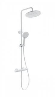 Душевая стойка Wonzon & Woghand INN 1 WW-B3013-T1-MW с термостатом белый матовый